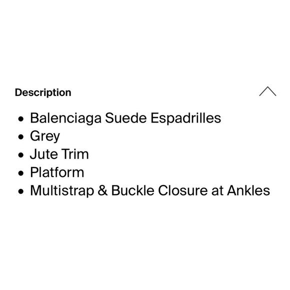 Authentic Balenciaga Gray Suede Espadrille Strappy Wedge Sandals Size EU 41 - Picture 7 of 7